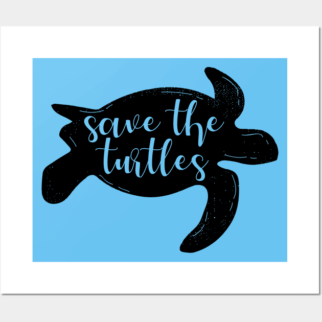 Save the Turtles Wall Art by epiclovedesigns